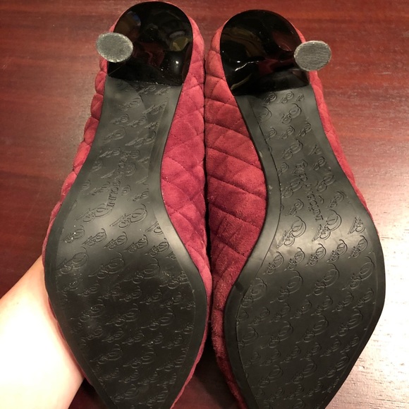 NWOT Enzo Angiolini quilted suede pumps sz 9.5M - Picture 6 of 6